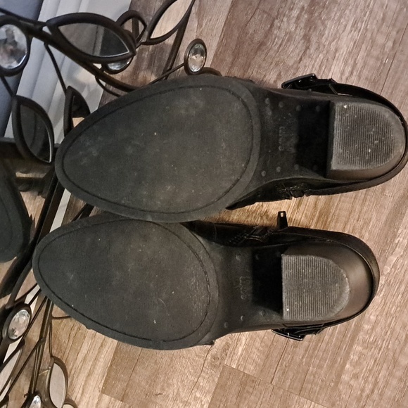 Etc! buckle booties w/side zip - Picture 7 of 9